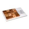 1" x 1" Square | Orion Red - Honed & Filled | Travertine Mosaic Tile