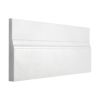 12" x 5" Base Molding | White Blossom Ultra Premium - Polished | Stone Molding Collection