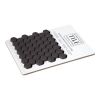 5/8" Mini Hexagon | Brown - Matte | Eco Design Glass Mosaics