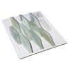 1-1/4" x 4-7/8" Toko Mosaic | Pianso - Silk | Ajete Glass Collection