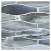 1-1/4" x 4-7/8" Toko Mosaic | Pesta - Silk | Ajete Glass Collection