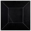 Delano Solid | Nero Marquina - Honed | Art of Deco Marble Tile