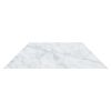 3" x 12" Petite Solid Trapezoid | Carrara Claro Light - Honed | Art of Deco Tile