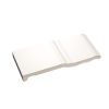 6" x 12" Baseboard | White - Gloss | Nori Ceramic Collection