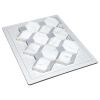 Binton's Blocks | Carrara Claro Light - Gris De Bleu - Bardiglio Impresso - Polished | Visual Dimensions Marble Mosaic
