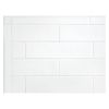 2" x 8" Zollage Tile | Blanco Light - Gloss | True Tile Ceramics