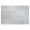 2" x 8" Zollage Tile | Grey It Be - Gloss | True Tile Ceramics