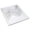 1/4" x 2-7/8" HerringStone | White Blossom Ultra Premium - Honed & Polished | Marble Mosaic Tile