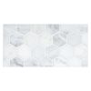 2" Hexagon | White Blossom - Polished | Marble Mosaic Tile