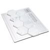2" Hexagon | Carrara Claro Premium - Honed | Marble Mosaic Tile