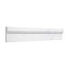 12" x 2-1/8" Architectural Chair Rail | White Blossom Ultra Premium - Honed | Stone Molding Collection 