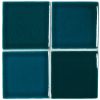 3" x 3" Field Tile | Cerulean - Gloss | McIntones Ceramics