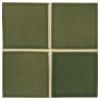 3" x 3" Field Tile | Grasshopper - Gloss | McIntones Ceramics