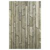 Bamboo Pattern | Canopy Green Honed - Kingsley Dark Polished | Marble Mosaic Masterworks Tile