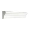 12" x 1-3/4" France Chair Rail | White Thassos - Honed | Stone Molding Collection