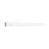 12" x 5/8" Marble Flat Liner | White Statuary Calacatta - Polished | Stone Molding Collection