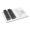 12" x 3/4" Architectural Reversible Pencil Bar | Deep Basalt - Honed| Stone Molding Collection