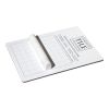 12" x 1/2" Pencil Bar Liner | White Blossom Ultra Premium - Honed | Stone Molding Collection