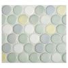 1" Penny Round | Citrus Blend - Matte | Glazed Porcelain Mosaic Tile
