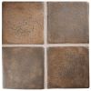 3" x 3" Glazed Field Tile | Brownstone - Matte | Prodigy Ceramic