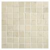 5/8" x 5/8" Square | Bianco Verdito - Polished | Marble Mosaic Tile