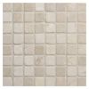 5/8" x 5/8" Square | Botticino - Tumbled | Marble Mosaic Tile