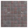 5/8" x 5/8" Square | Rojo Noche - Tumbled | Marble Mosaic Tile