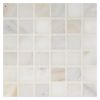 3/4" x 3/4" Square | Calacatta - Honed | Marble Mosaic Tile