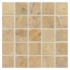 1" x 1" Square | Roullien Royal - Honed | Limestone Mosaic Tile