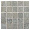 1" x 1" Square | Canopy Green - Tumbled | Marble Mosaic Tile