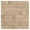 5/8" x 5/8" Square | Castelo Gold - Honed | Limestone Mosaic Tile