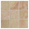 2" x 2" Square | Ancient Red - Honed | Limestone Mosaic Tile
