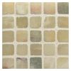 1" x 1" Square | Nuage Vert - Tumbled | Onyx Mosaic Tile