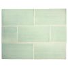 2" x 4" Field Tile | Caribbean - Satin Stained Crackle | Tiepolo Tileworks Ceramic