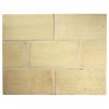 2" x 4" Field Tile | Fawn - Gloss | Tiepolo Tileworks Ceramic