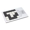3/4" Square Mosaic | Dove White & Black Blend - Unglazed | Unglazed Porcelain Mosaics