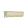 1-1/8" x 6" Medium Size Rope Liner | Sheer Natural - Crackle | Vermeere Ceramic Molding