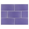 3" x 6" Subway Tile | Lt. Royal Blue - Gloss | Vermeere Ceramics