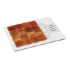 1" x 1" Mosaic | Red - Silk | Zumi Structured Glass Collection