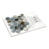 3/4" Penny Round | Oxy - Natural | Zumi Structured Glass Mosaic