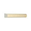 Tiepolo 6" Half Round ceramic liner in Vellum with a gloss finish.