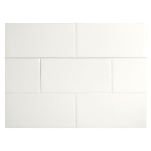 4" x 8" ceramic field tile in Balbo color with a gloss finish.