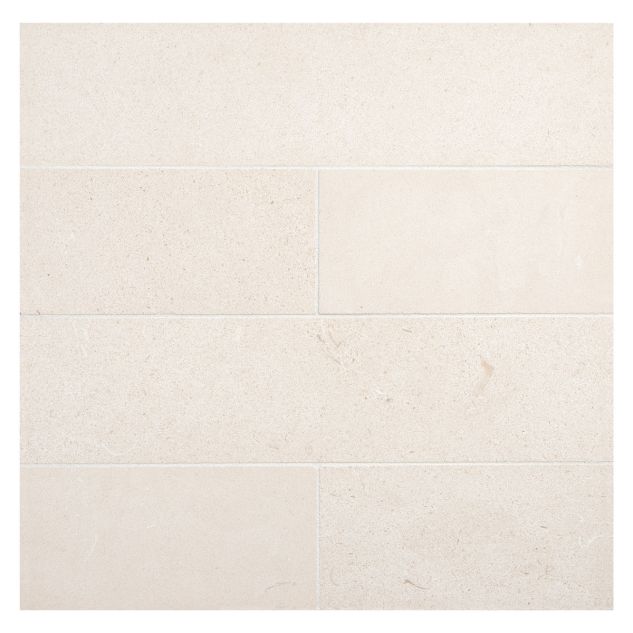 3" x 12" Limestone Tile | Crema Macon - Honed | Stone Tile Collection