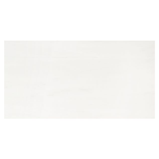 Single tile of 18" x 36" White Whisp Dolomiti Ultra Premium marble with a honed finish.