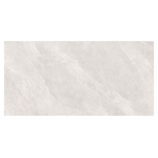 Coretone 12" x 24" Rectified Porcelain Tile in White with a natural matte finish.