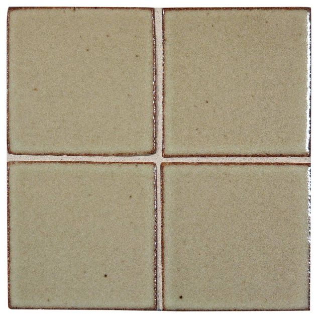 3" x 3" ceramic field tile in Ash color with a matte finish.