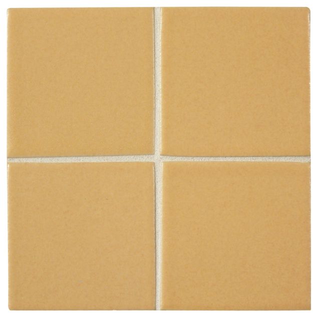 3" x 3" ceramic field tile in Harvest color with a matte finish.