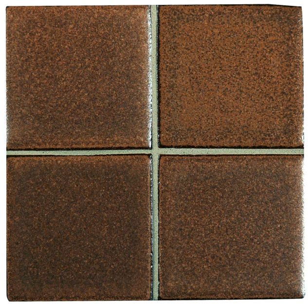 3" x 3" ceramic field tile in Light Brown color with a matte finish.