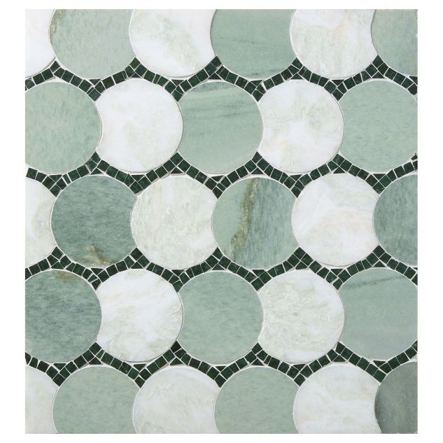 Ernest mosaic pattern using Kays Green