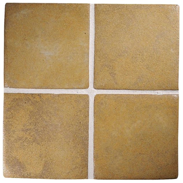 3" Square ceramic tile in Wheatstone color with a matte finish.